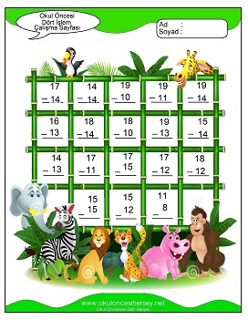 İşlemler yaprak test